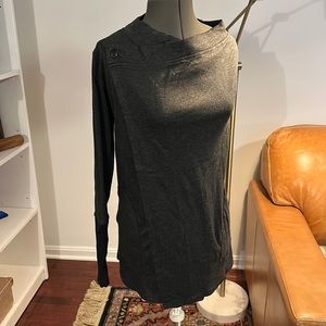 RBX gorgeous dark grey sweatshirt/cardigan. Sz: Small 💎